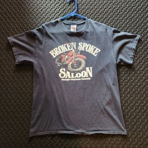 Broken Spoke Saloon L black shirt